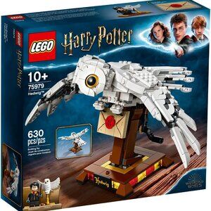 New & Sealed Lego Harry Potter Hedwig Retired & Collectible Set 75979